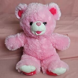 MTY SWEETHEART TEDDY 2021 Pink Plush 20" Teddy Bear w/Dark Pink Accents-Dated